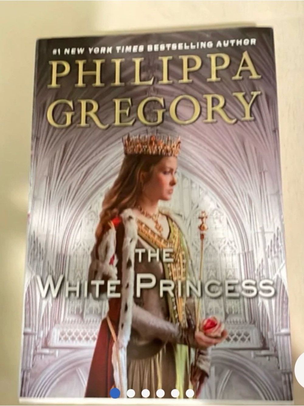 The White Princess by Philippa Gregory - White/Cream Cover